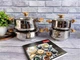 Набор посуды O.M.S. Collection 1036 Gold 8 предмета - изображение 6