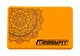 Блок для йоги EasyFit EVA з малюнком помаранчевий - зображення 2