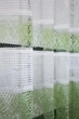 Тюль сітка VR-Textil Juli № 1377т Арка на кухню колір білий з зеленим 200х160 см (53-0227) - зображення 5