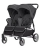 Коляска універсальна Carrello Connect CRL-5502/1 для двійні люлька-перенесення Serious Black - зображення 2