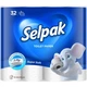 Папір туалетний Selpak Pro целюлозний 3-х шар. 32 рул/уп (3уп/ящ) - зображення 2
