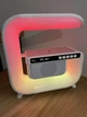 Ночник аккумуляторный RGB G3 с беспроводной зарядкой и Bluetooth колонкой 3W Smart Light Sound Machine (1001OP170) - изображение 3