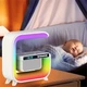 Ночник аккумуляторный RGB G3 с беспроводной зарядкой и Bluetooth колонкой 3W Smart Light Sound Machine (1001OP170) - изображение 5