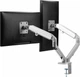 Настольное крепление для двух мониторов OfficePro MA422S с пружиной 17-32" 2-9 кг Silver - изображение 8