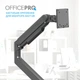 Настільне кріплення для монітора OfficePro MA712B 17-49" Black (MA712B) - зображення 10