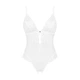 Еротичне напівпрозоре боді Obsessive Heavenlly crotchless teddy XS/S, з доступом - зображення 3
