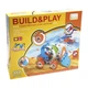 Игрушка на болтах BuildandPlay "Бульдозер + Вертолет" Keedo J-101B, 117 элементов - изображение 1