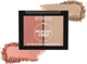 Палетка для лица румяна + хайлайтер Revuele Blush & Highlighter Duo Peachy Vibes 8 г (5060565107830) - изображение 2