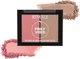 Палетка для лица румяна + хайлайтер Revuele Blush & Highlighter Duo Pinky Vibes 8 г (5060565107847) - изображение 2