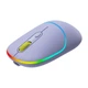 Мышка Canyon MW-22 Dual Band RGB Wireless Mountain Lavender (CNS-CMSW22ML) - изображение 3