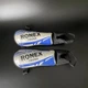 Щитки футбольные пластиковые взрослые Ronex Длина голени 24 см Синий-белый (ТБTG2) - изображение 6