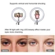 Кольцевая USB LED лампа Puluz PKT3035 10' + штатив 1.1 м - изображение 4
