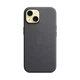 Чехол для Apple iPhone 15, FineWoven Case with MagSafe, черный, защитная накладка панель из материала FineWoven, противоударный, для айфона, защита всего корпуса, поддержка беспроводной зарядки и MagSafe, (ARM71960) - изображение 5