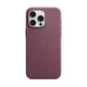 Чохол для Apple iPhone 15 Pro Max, FineWoven Case with MagSafe, бордовий, захисна накладка панель з матеріалу FineWoven, протиударний, для айфона, захист всього корпусу, підтримка бездротової зарядки і MagSafe, (ARM71989) - зображення 1