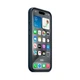 Чохол для Apple iPhone 15 Pro, FineWoven Case with MagSafe, синій, захисна накладка панель з матеріалу FineWoven, протиударний, для айфона, захист всього корпусу, підтримка бездротової зарядки і MagSafe, (ARM71985) - зображення 3