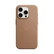 Чехол для Apple iPhone 15 Pro, FineWoven Case with MagSafe, коричневый, защитная накладка панель из материала FineWoven, противоударный, для айфона, защита всего корпуса, поддержка беспроводной зарядки и MagSafe, (ARM71986) - изображение 1