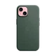 Чохол для Apple iPhone 15, FineWoven Case with MagSafe, зелений, захисна накладка панель з матеріалу FineWoven, протиударний, для айфона, захист всього корпусу, підтримка бездротової зарядки і MagSafe, (ARM71975) - зображення 4