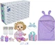 Кукла Беби Алив спальный мешок и аксессуары Baby Alive Bunny Sleepover Baby Doll Bedtime - изображение 3