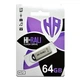 Флеш-накопитель USB 64GB Hi-Rali Fit Series Silver (HI-64GBFITSL) - изображение 2