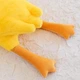 Плюшевая игрушка подушка My Kigu Гусь Обнимусь Антистресс Мягкая Желтая 170 см (9050) - изображение 5