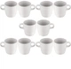 Чашки белые керамические ARDESTO Trento White 10 х 390 мл (AR2939TW) - изображение 1