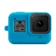 Чохол силіконовий з ремінцем синій GoPro Hero 8 Black - зображення 2