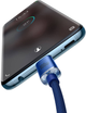 Кабель Baseus Crystal Shine Series Fast Charging Data Cable Type-C to Type-C 100 Вт 2 м Blue (CAJY000703) - зображення 3