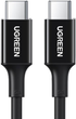 Kabel Ugreen US300 Charging Cable 100 W USB Type-C to USB Type-C 5 A 1 m Black (6957303883714) - obraz 1