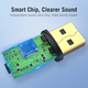 Внешняя звуковая карта Vention USB на 3.5мм minijack с поддержкой микрофона TRRS, OMTP, CTIA 16bit 48kHz CDLH0 - изображение 3
