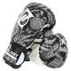 Перчатки боксерские на липучке Zelart Fight Gear 5018 8 унции Black-White - изображение 2