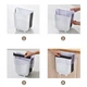 Складне відро для сміття на двері Foltable Trash Bin сіре - зображення 2