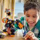 Zestaw klocków LEGO NINJAGO Mech żywiołu ziemi Cole’a 235 elementów (71806) - obraz 3