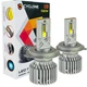 лампа світлодіодна для фар cyclone led h4/h19 5700k 18000lm type 41 2 шт комплект - зображення 1