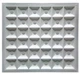 Панель LED 60W SOTE антивідблиск вбудовувана 6000K (595*595*24) LUMANO - зображення 1