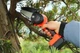 Мини пила Mini Electric Chain Saw для обрезки деревьев и распила дров 24V Оранжевая (24VPLC12) FG22 - изображение 2