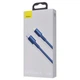 Кабель Baseus High Density Braided Type-C to Lightning PD 20W (1m) blue - изображение 3
