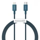 Кабель Baseus Superior Series Fast Charging Type-C to Lightning PD 20W (1m) blue - зображення 1
