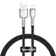 Кабель Baseus Cafule Metal Lightning 2.4A (2m) black CALJK-B01 - изображение 1