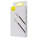 Кабель Baseus Cafule Metal Type-C to Lightning PD 20W (0.25m) black CATLJK-01 - изображение 2
