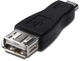 Adapter Akyga USB Type-A - micro-USB F/M Black (5901720130396) - obraz 2