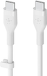 Kabel Belkin USB Type-C - USB Type-C 2.0 M/M 3 m White (745883832347) - obraz 1