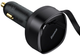 Ładowarka samochodowa Baseus Enjoyment Retractable 2-in-1 Car Charger C+L 30 W Black (CGTX000001) - obraz 5