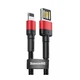 Кабель Baseus Cafule Lightning Special Edition 2.4A (1m) red/black - изображение 1