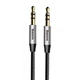 Кабель Baseus AUX Yiven M30 (1.5m) black - зображення 1
