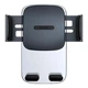 Автотримач для телефону Baseus Air Outlet Version SUYK000101 на дефлектор (затиск) до машини Чорний - зображення 3