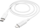 Kabel Hama Data Lightning - USB Type-C M/M 1 m White (4047443407603) - obraz 1