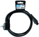 Кабель живлення iBOX CEE7/4 - IEC C5 M/M 1.5 м Black (5901443050872) - зображення 1