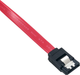 Kabel Lanberg SATA III F/F 0.3 m Red (5901969419375) - obraz 1