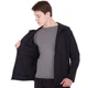 Кофта спортивная на молнии с капюшоном JASON 1003 XXXL черный - изображение 5