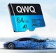MicroSD Карта памяти QWQ Extreme Pro U3 A1 V10 64Gb - изображение 6